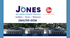 Desktop Screenshot of jonesacservice.com